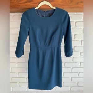 J.Crew Collection Teal Suit Dress
